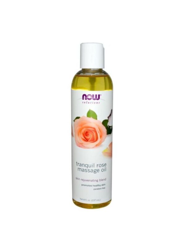 Solutions Tranquil Rose Massage Oil Green 237ml