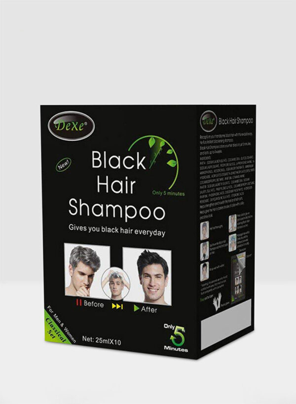 Hair Colouring Shampoo Black 10x25ml