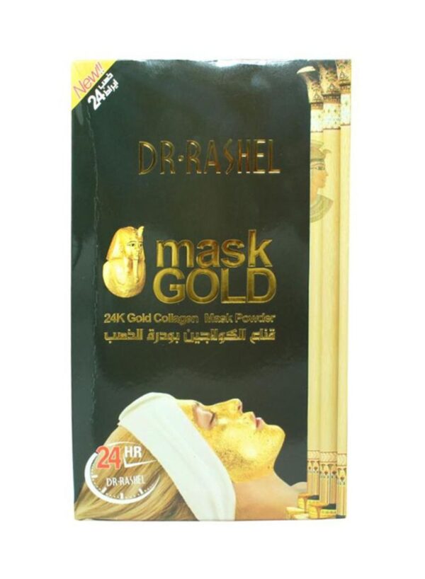 24K Gold Collagen Face Mask Gold