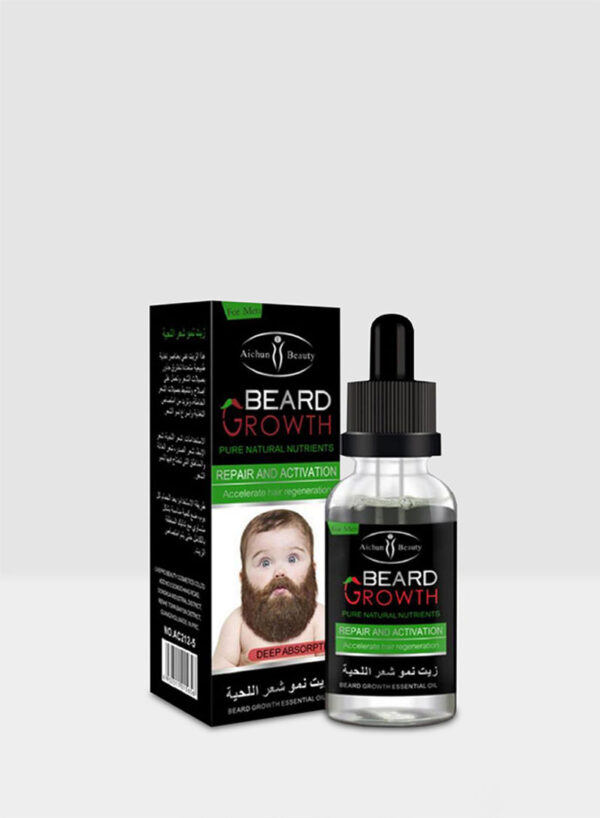 Beard Growth Pure Natural Nutrients Oil Clear 40ml