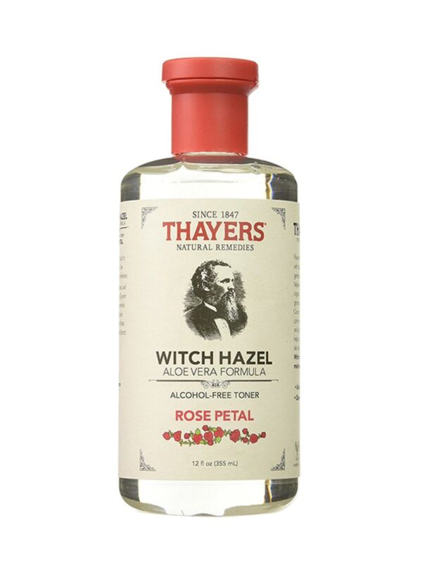 Witch Hazel Aloe Vera Formula Rose Petal Toner 355ml