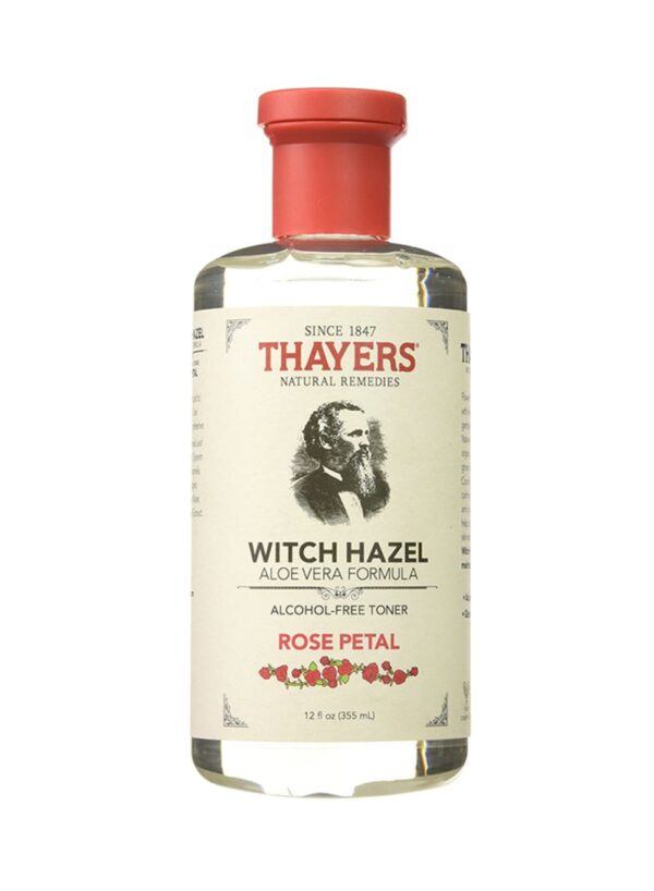 Witch Hazel Rose Petal Aloe Vera Formula Clear 355ml