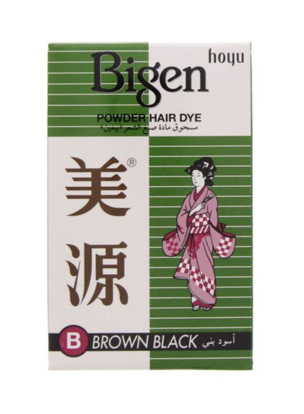 Powder Hair Dye Color Brown Black B 6g