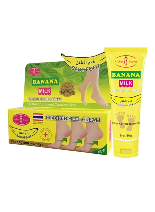 Banana Milk Cracked Heel Cream 80g