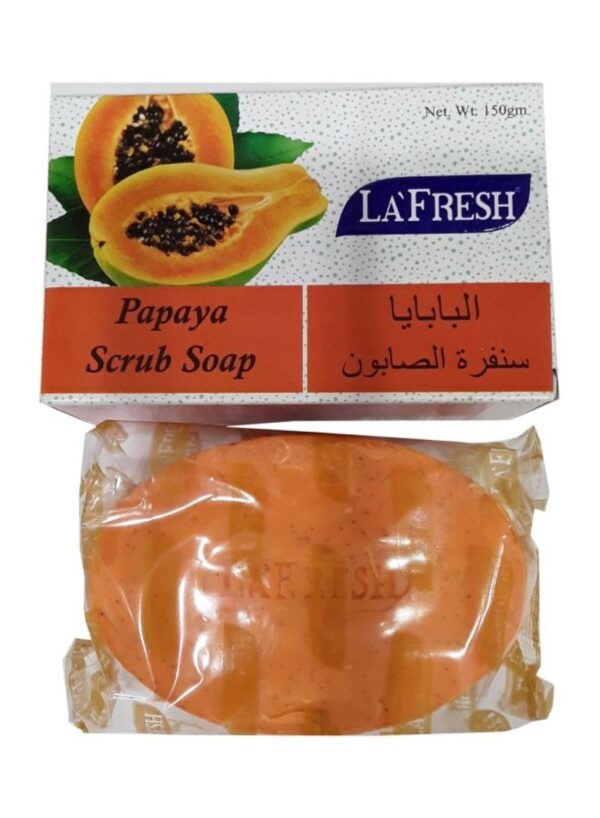 Papaya Scrub Soap 150g