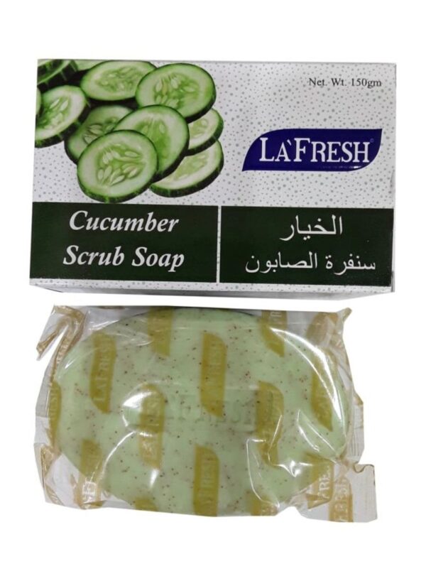 Cucumber Scrub Soap 150g