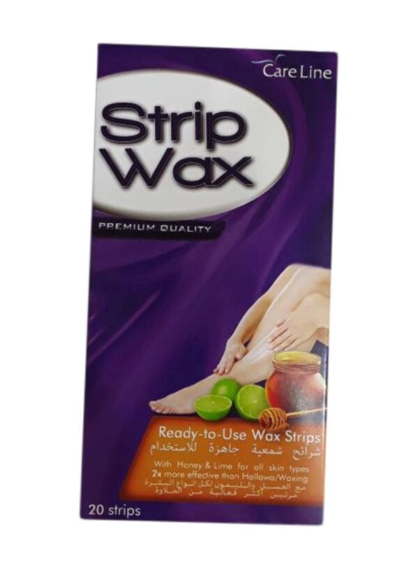 20-Piece Ready-To-Use Wax Strips