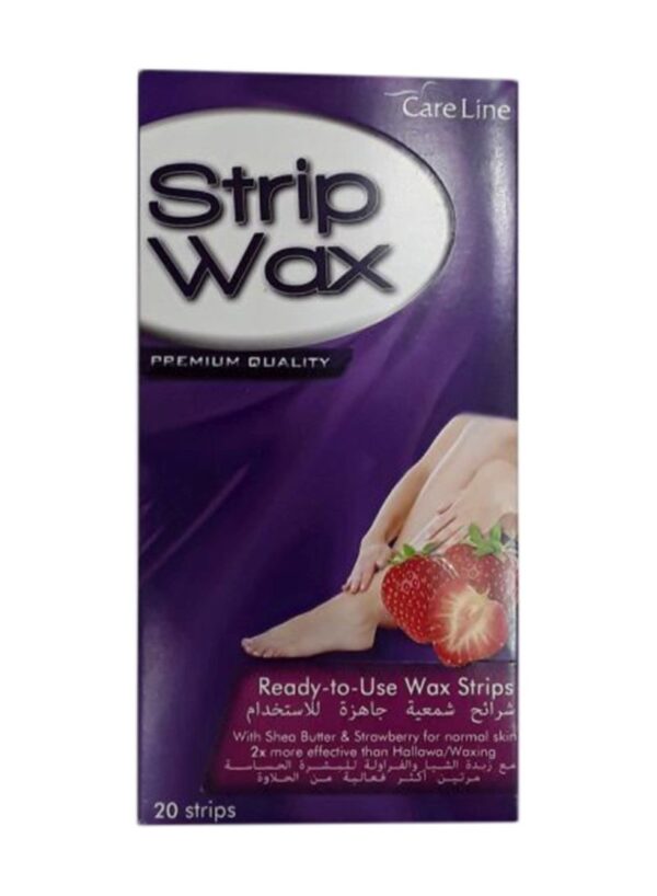 20-Piece Ready-To-Use Wax Strips