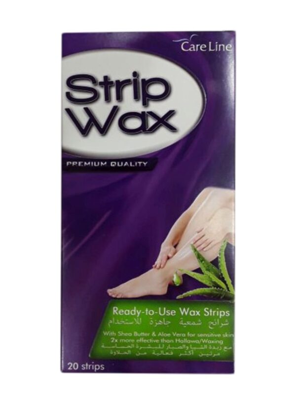 20-Piece Ready-To-Use Wax Strips