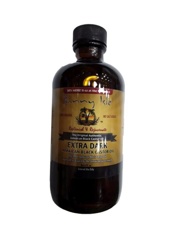 Extra Dark Jamaican Black Castor Oil 6ounce