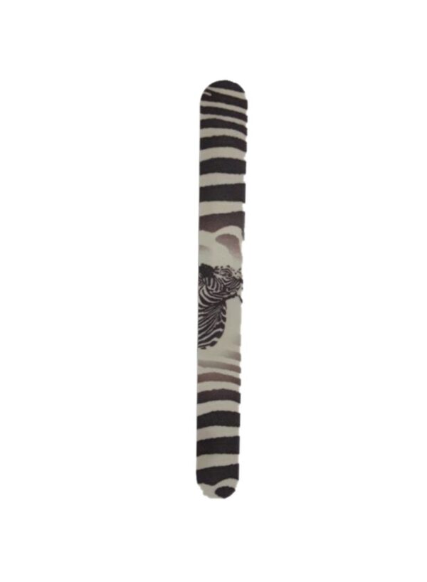 Printed Nail Filer White/Black