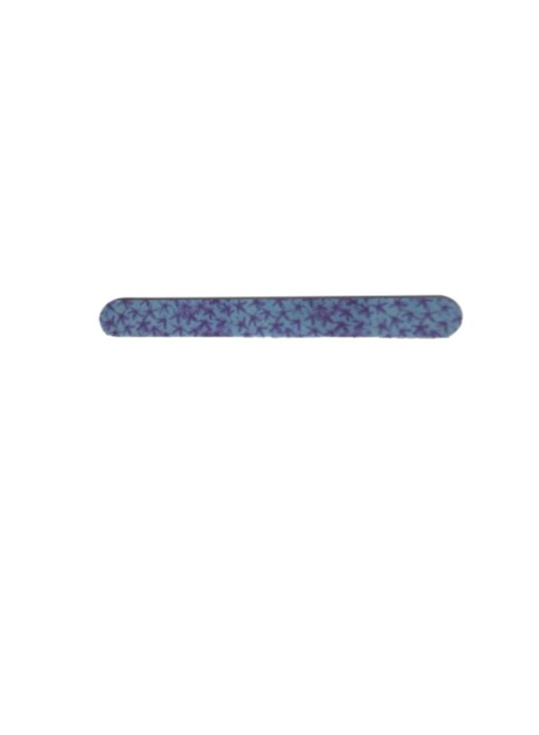 Printed Nail Filer Purple/Blue