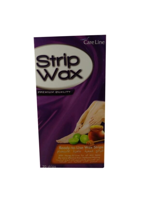 20-Piece Ready-To-Use Wax Strips