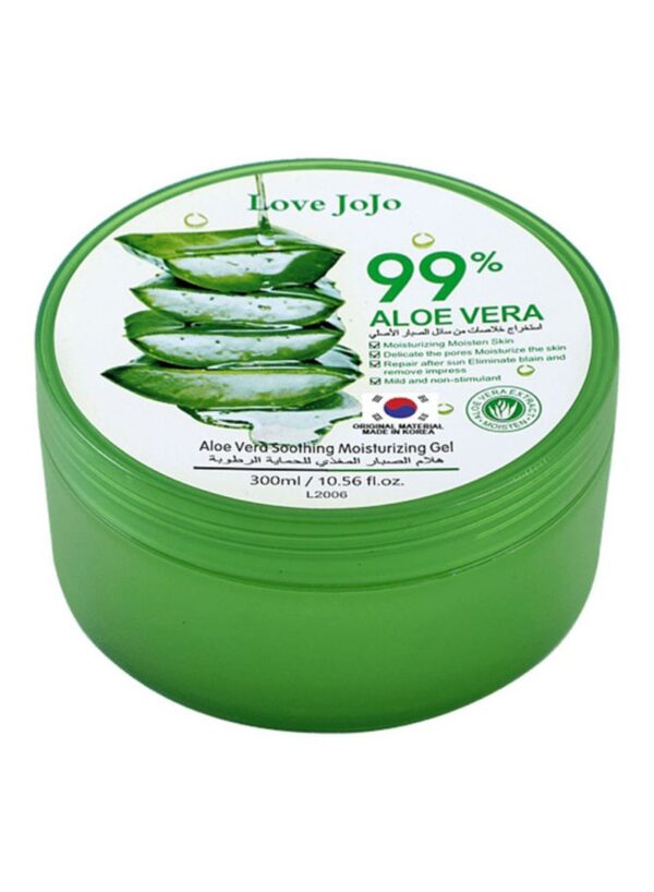 99% Aloe Vera Soothing Moisturizing Gel Green 300ml