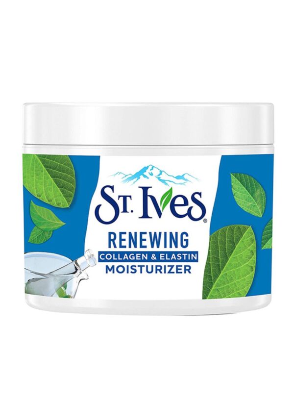 St Ives Renewing Collagen And Elastin Face Moisturizer, 10-Ounce Jar (3-Pack)