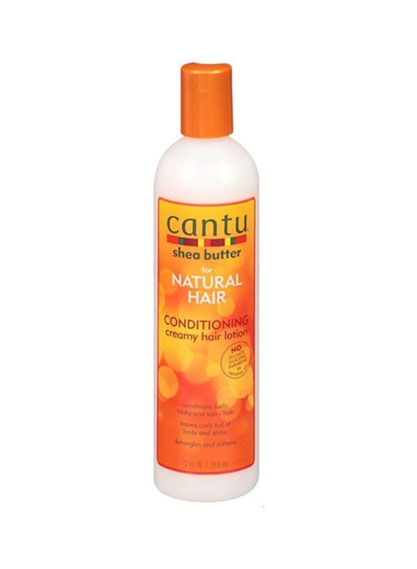 Natural Hair Condition Creamy Hair Lotion 12 Ounce (354ml) (2 Pack)