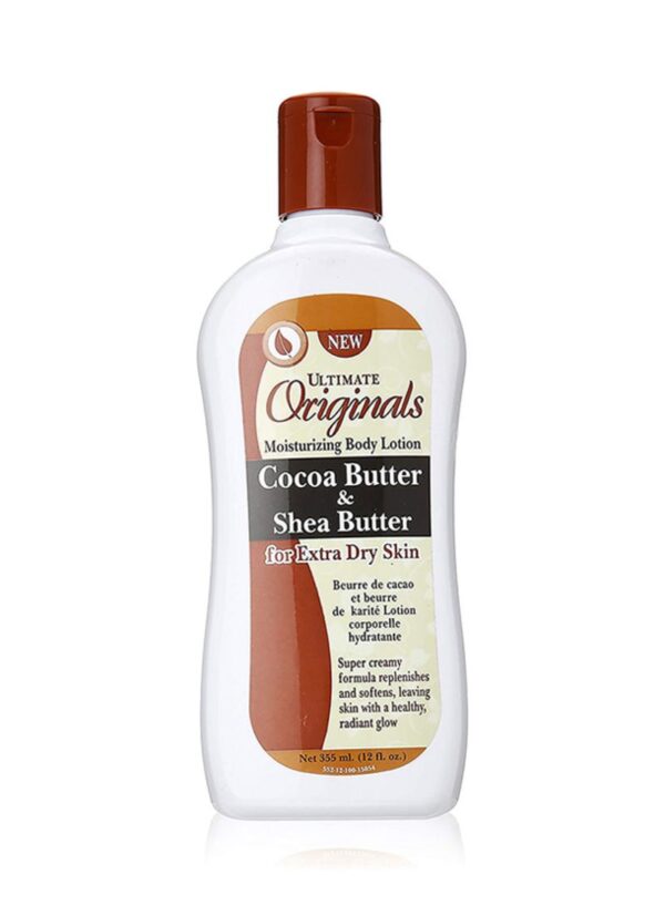 Africa'S Best Cocoa Butter And Shea Body Lotion 12 Ounce