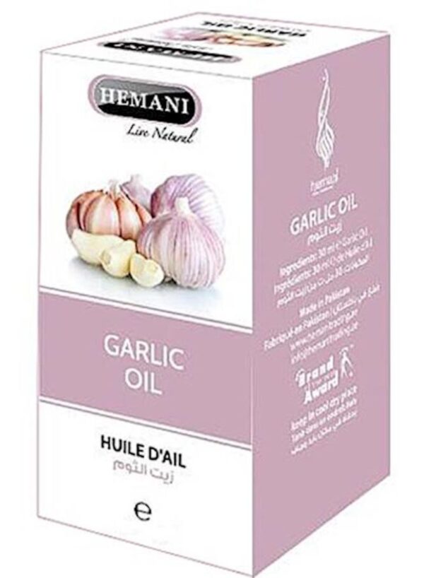 Live Natural Garlic Oil