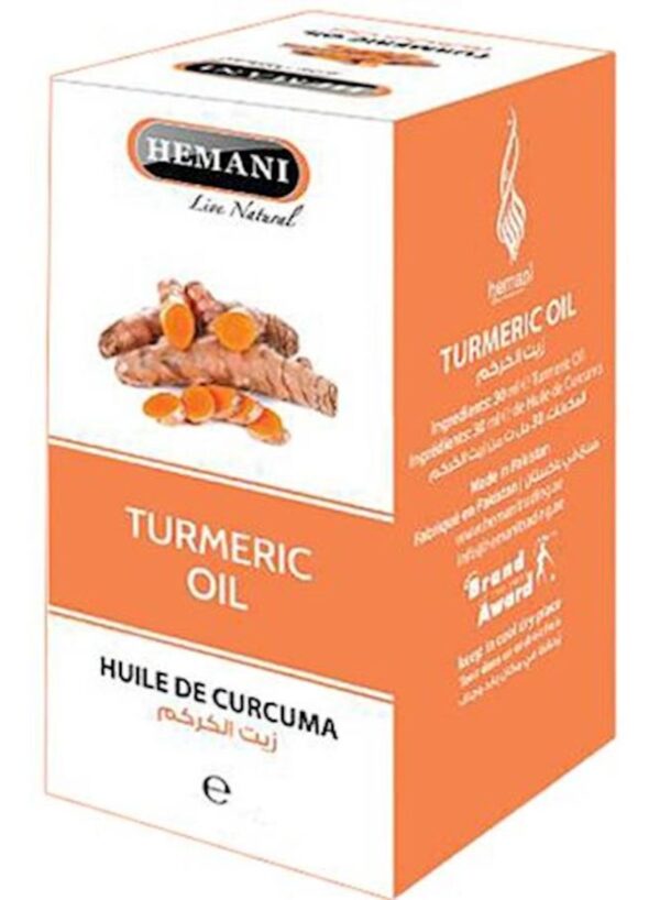 Live Natural Turmeric Oil