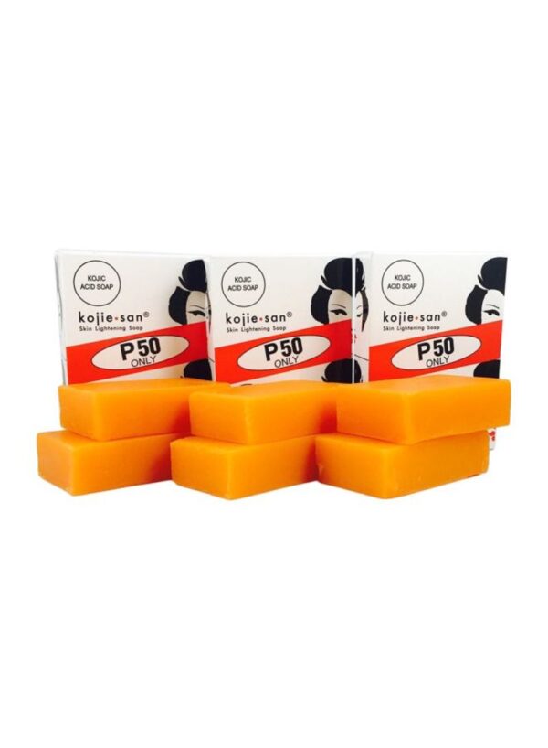 6-Piece Skin Lightening Soap Set Orange 65g