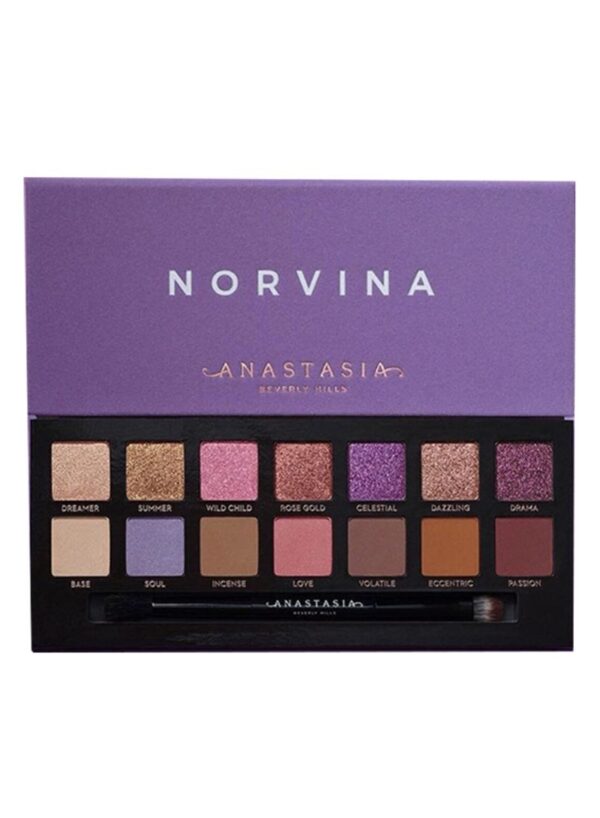 Norvina Eye Shadow Palette Multicolour