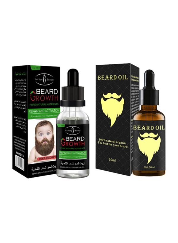 2-Piece Beard Growth Oil Set 30ml