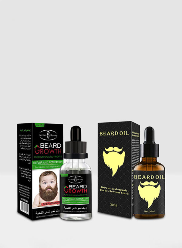 2 Pack Of Beard Growth Oil 30ml