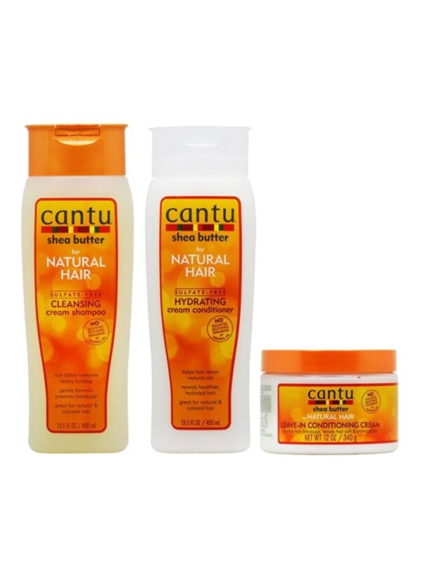 Pack Of 3 Shea Butter Hair Cleansing Set