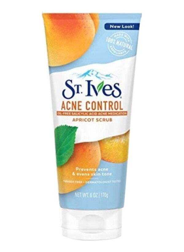 Acne Control Apricot Scrub 6ounce