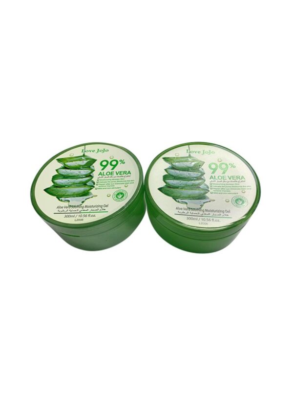 2-Piece 99% Aloe Vera Gel Set 600ml