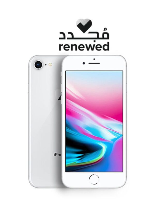 Renewed - iPhone 8 With FaceTime Silver 256GB 4G LTE