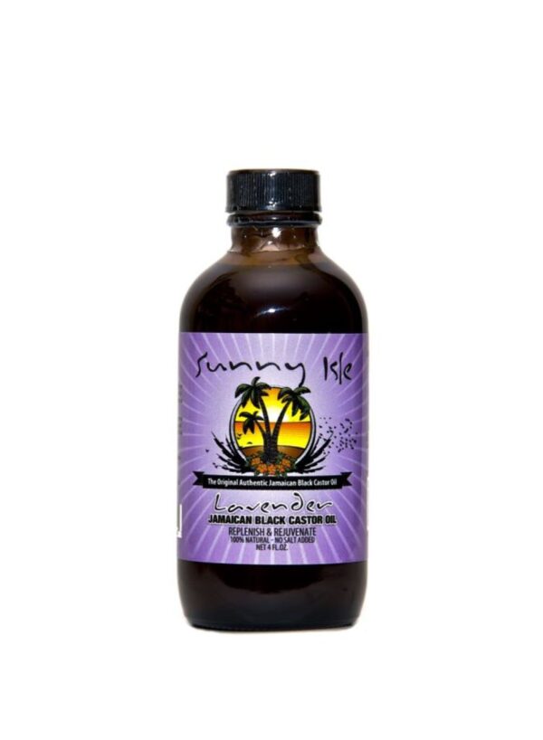 Sunny Isle Lavender Jamaican Black Castor Oil Clear