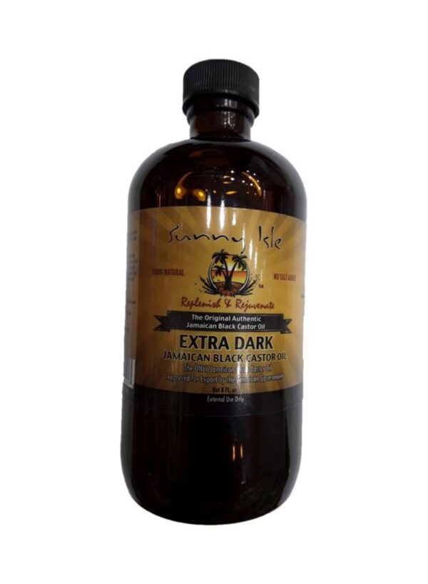 SUNNY IDLE Extra Dark Jamaican Black Castor Oil 8ounce