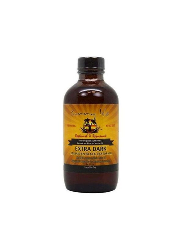 Sunny Isle 'S Jamaican Castor Oil Extra Dark 4 Oz Black Black