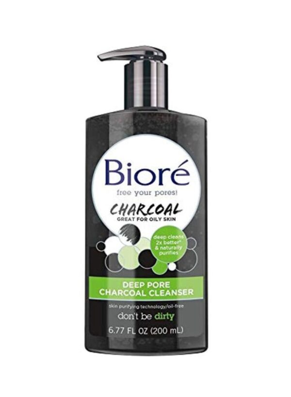 Biore Deep Pore Charcoal Cleanser 6.77ounce