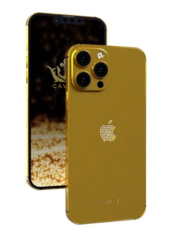 Caviar Luxury 24K Gold Customized iPhone 14 Pro Limited Edition 512 GB