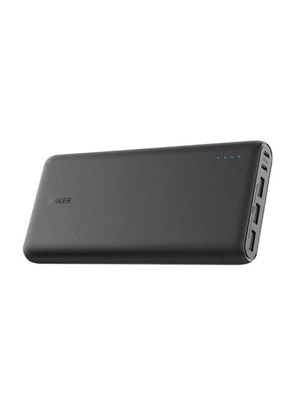 26800 mAh PowerCore Portable Charger With Dual Input Port And Double-Speed Recharging Black