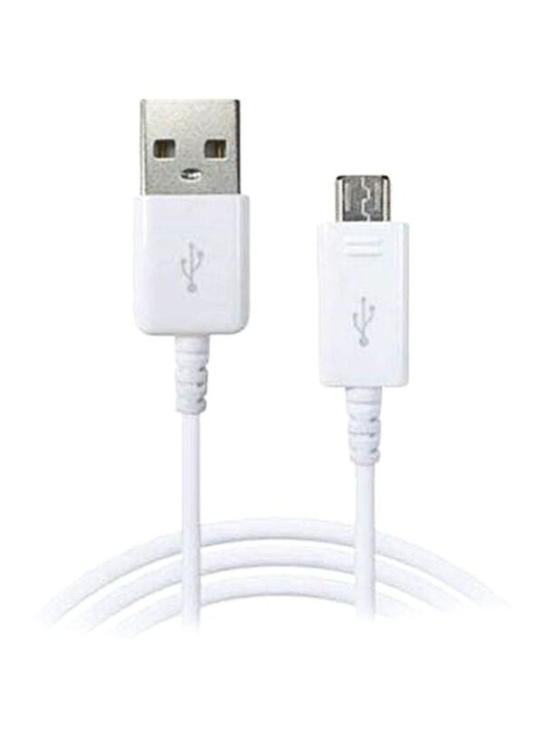 USB To Micro USB Cable White