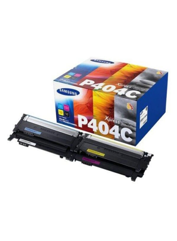 4-Piece Tp 404c Laser Toner Cartridge Multi Color