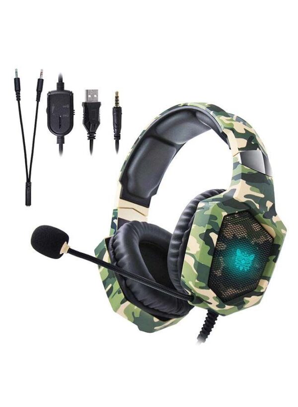 Stereo Over-Ear Gaming Headphone With Microphone For PS4/PS5/XOne/XSeries/NSwitch/PC