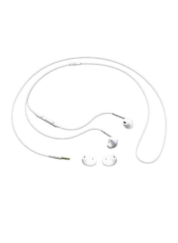 Wired In-ear Headphones With Mic White