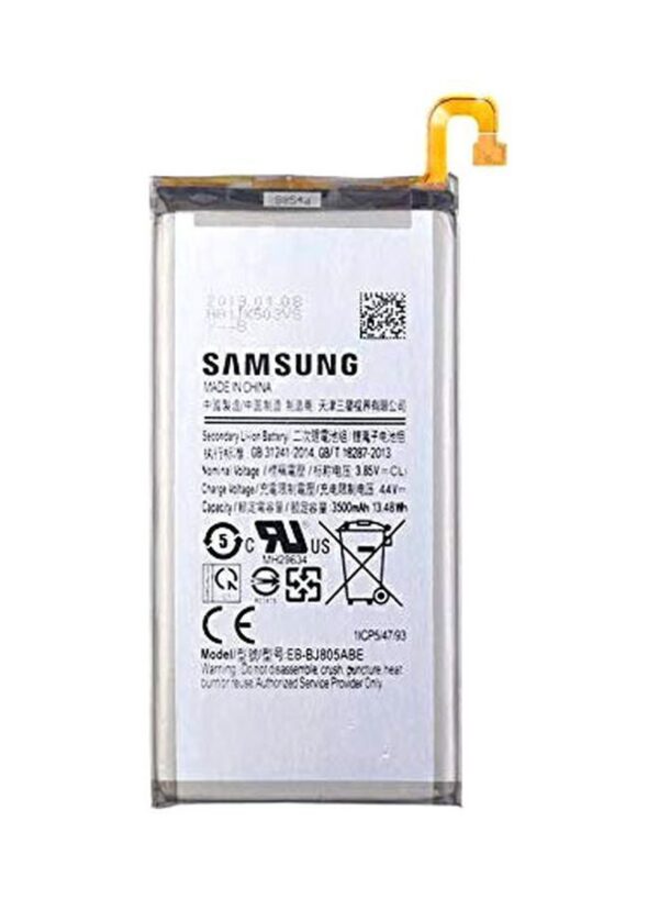 3500.0 mAh Replacement Battery For Samsung A6+ Silver/Black