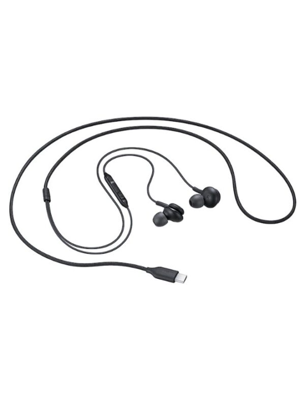 Type-C In-Ear Earphones For Samsung Galaxy Note10/Note10+ Black