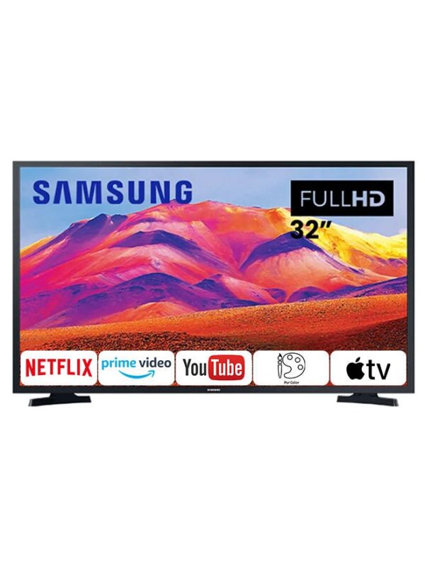 32-Inch HD Smart TV With Built In Receiver UA32T5300A / UA32T5300AUXEG Black