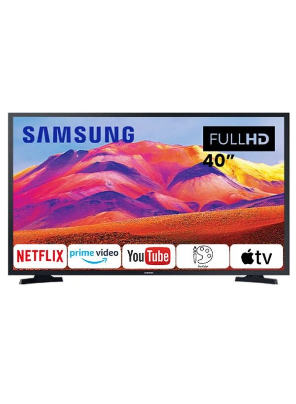 40-Inch Smart Full HD LED TV With Built-In Receiver UA40T5300 / UA40T5300AUXEG Black