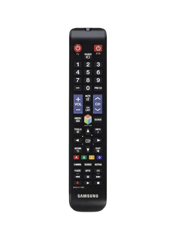 TV Remote Control Black/Red/Yellow