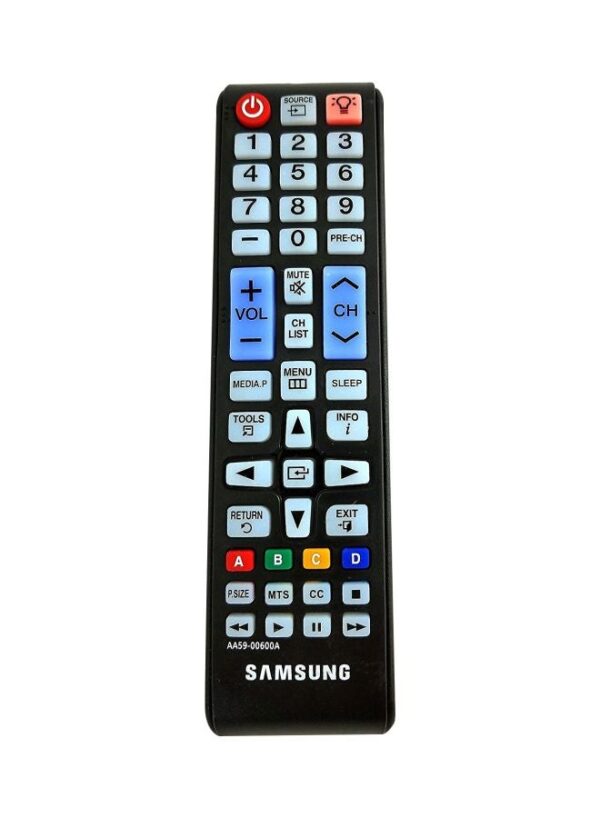 Replacement Remote Control For LED HD TV Black/Blue/White