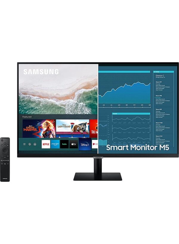 27-Inch VA LED Full HD (1920x1080) Monitor With 60Hz Refresh Rates,8 ms Response Time, HDMI Black