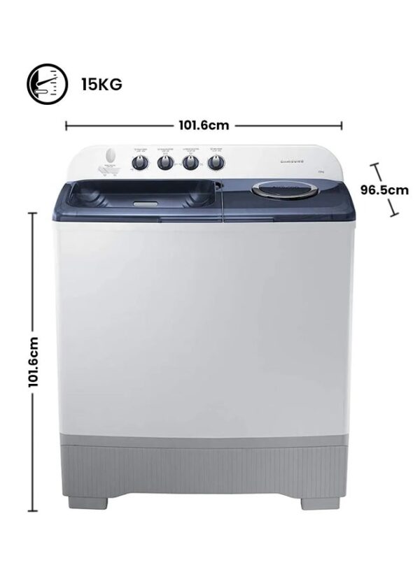 Semi-Automatic Top Load Washing Machine WT15K5200MB Multicolour