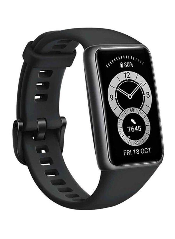 Band 6 All-Day SPO2 Monitoring Fullview Display 2 Weeks Battery Life 1.47 inch Graphite Black